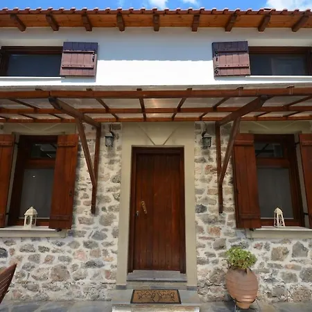 Two-storey House With Loft At Agria,volos