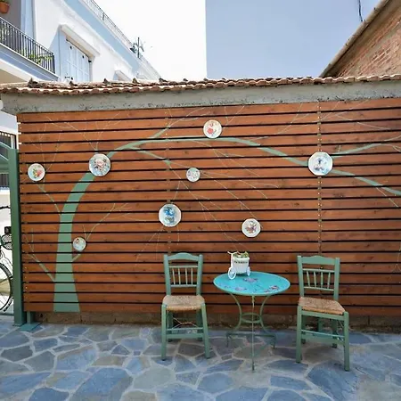 Two-storey House With Loft At Agria,volos 펜션