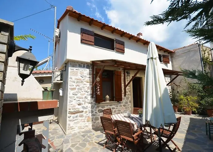 Two-storey House With Loft At Agria,volos * Αγριά