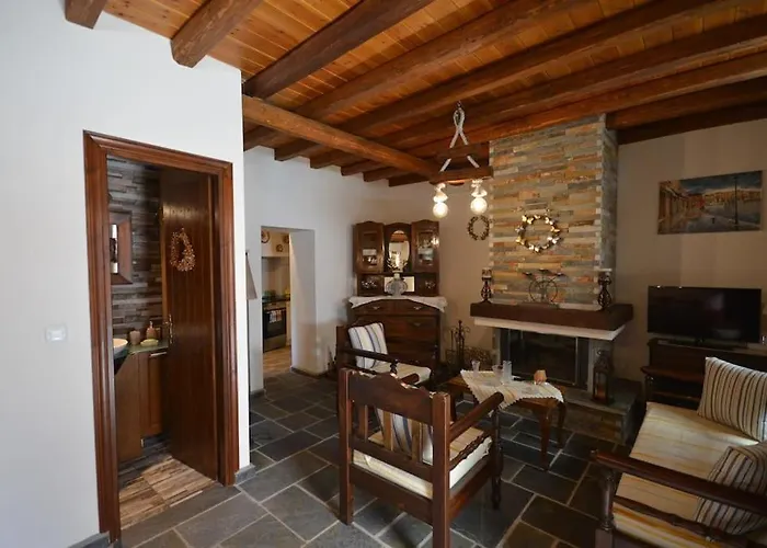 Two-storey House With Loft At Agria,volos *