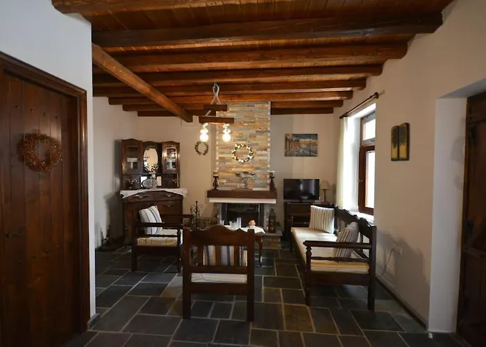 Two-storey House With Loft At Agria,volos * Αγριά