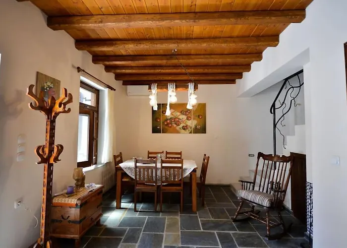 Two-storey House With Loft At Agria,volos