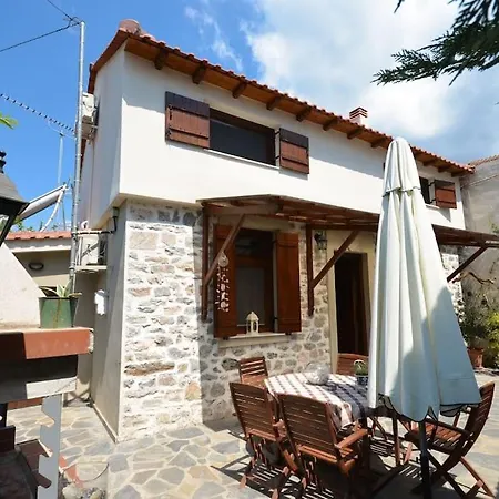 Two-storey House With Loft At Agria,volos * Agriá
