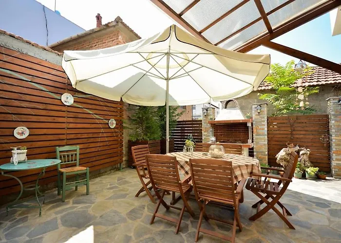 Ferienhaus Two-storey House With Loft At Agria,volos *