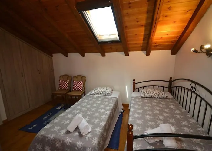 Ferienhaus Two-storey House With Loft At Agria,volos